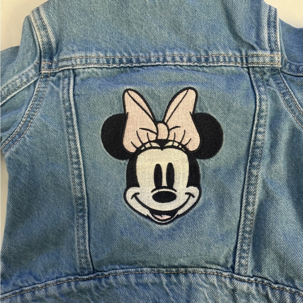Disney Kids Denim Jacket with Minnie Mouse Patch